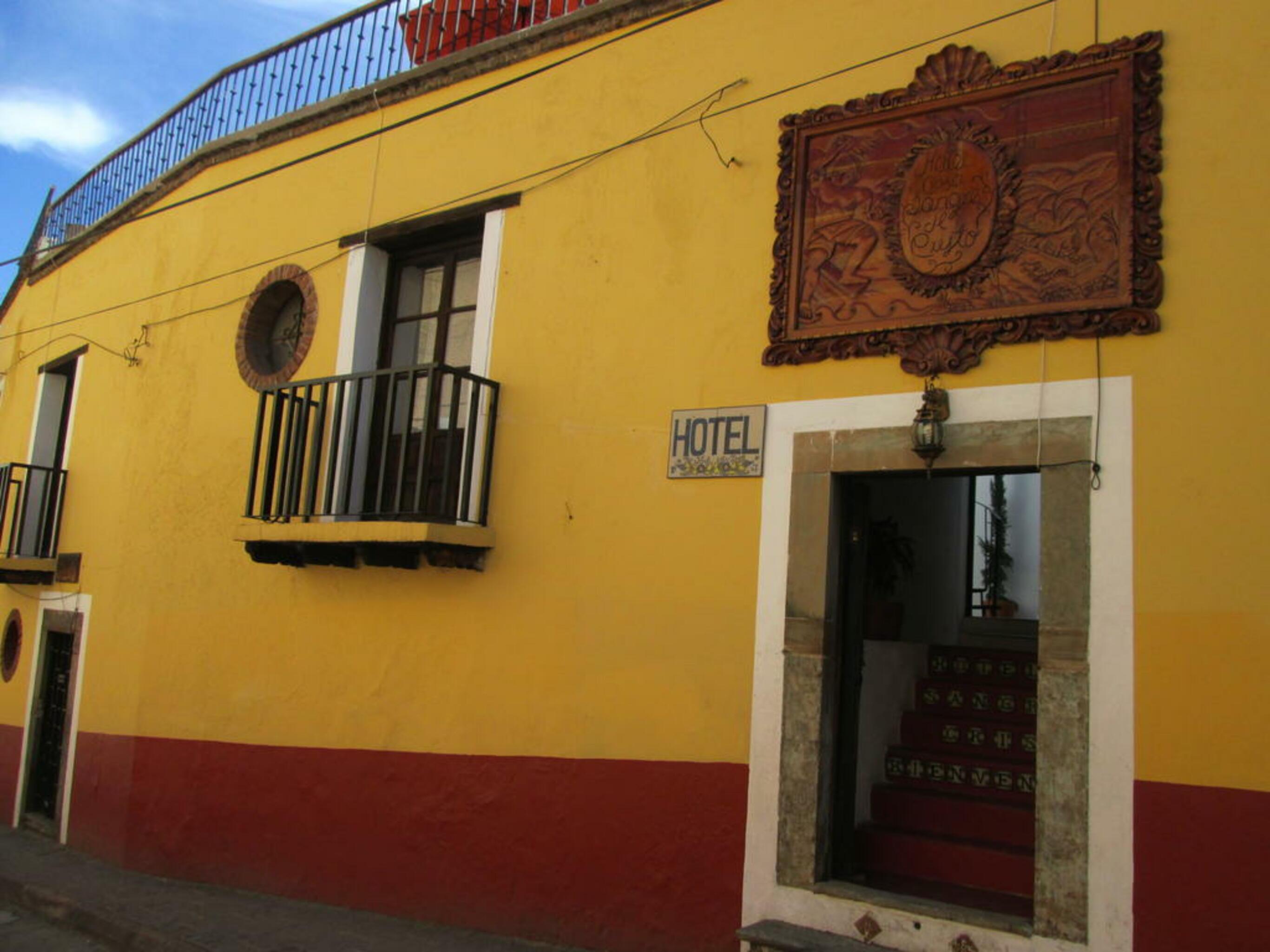 Hotel Casa Sangre De Cristo กัวนาฮัวโต ภายนอก รูปภาพ