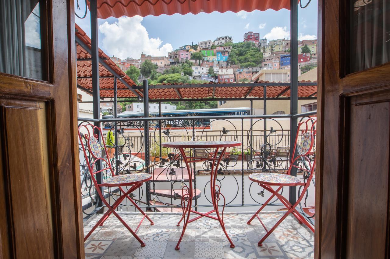 Hotel Casa Sangre De Cristo กัวนาฮัวโต ภายนอก รูปภาพ