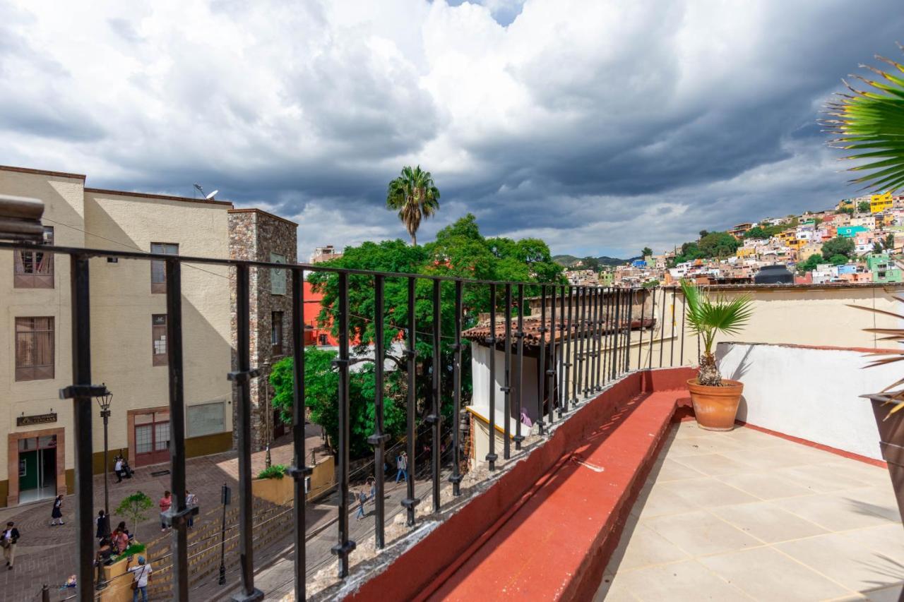 Hotel Casa Sangre De Cristo กัวนาฮัวโต ภายนอก รูปภาพ